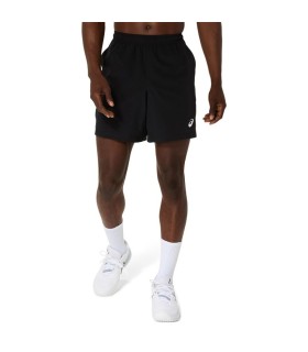 Black Asics Court Hose 1