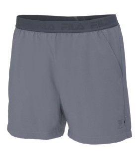 Pantalon court rangé gris 1