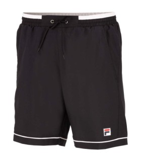 Short Fila Steve Negro / Blanco 1