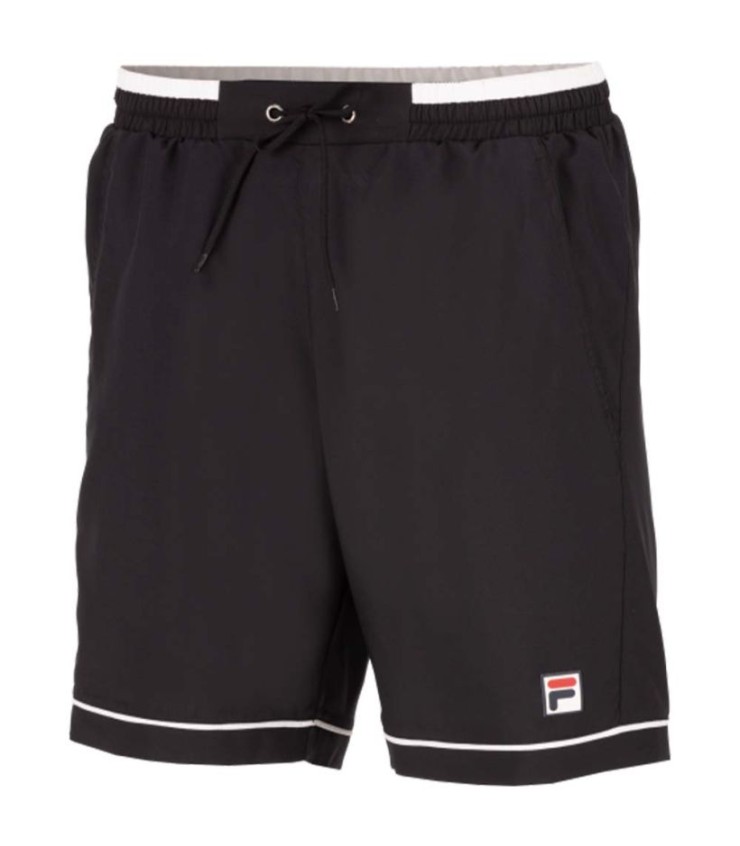 Short Fila Steve Negro / Blanco 1