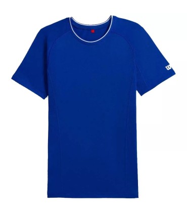 Camiseta de Manga Curta Wilson Team Seamless Azul | Ipontennis