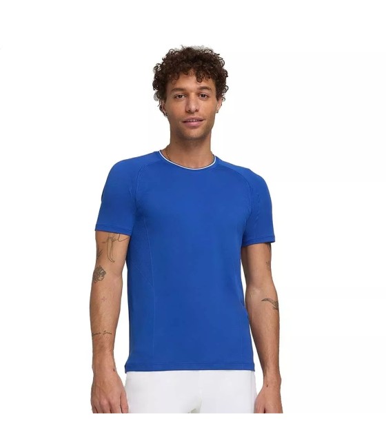Camiseta de Manga Curta Wilson Team Seamless Azul | Ipontennis