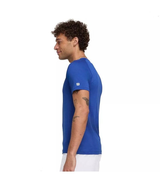Camiseta de Manga Curta Wilson Team Seamless Azul | Ipontennis