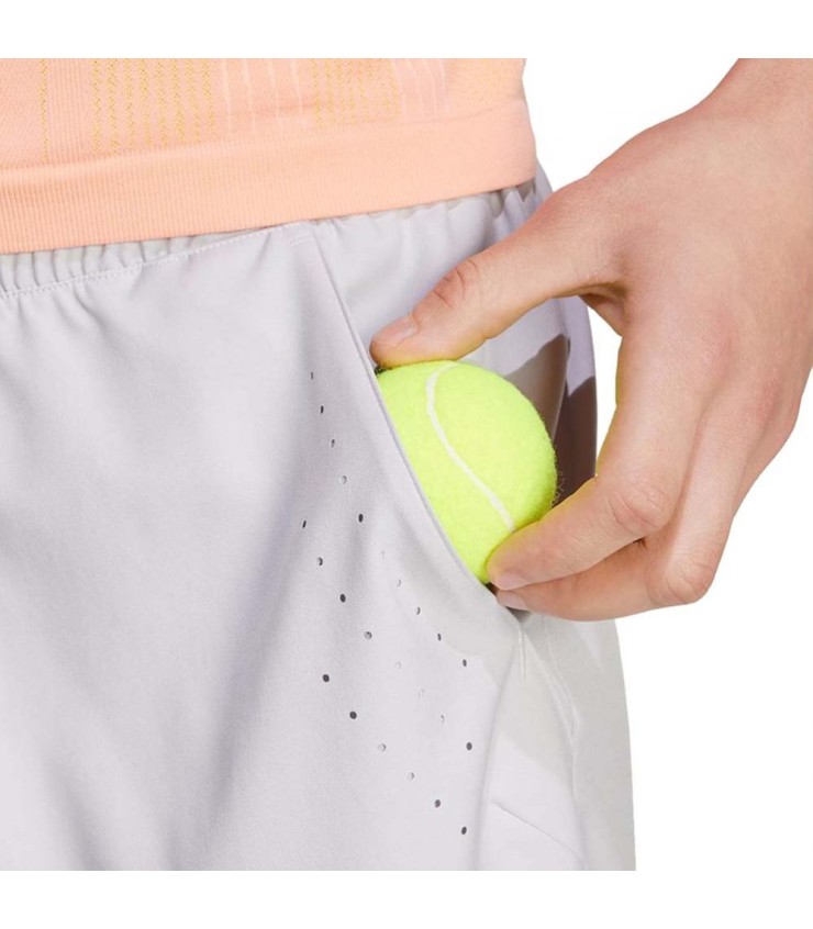 Short Adidas Pro 2n1 Grigio / Nero 3