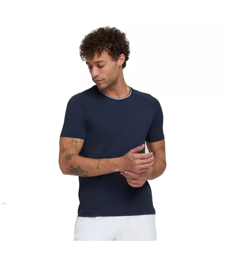 Camiseta de manga larga Wilson Team Seamless Crew azul marino 2