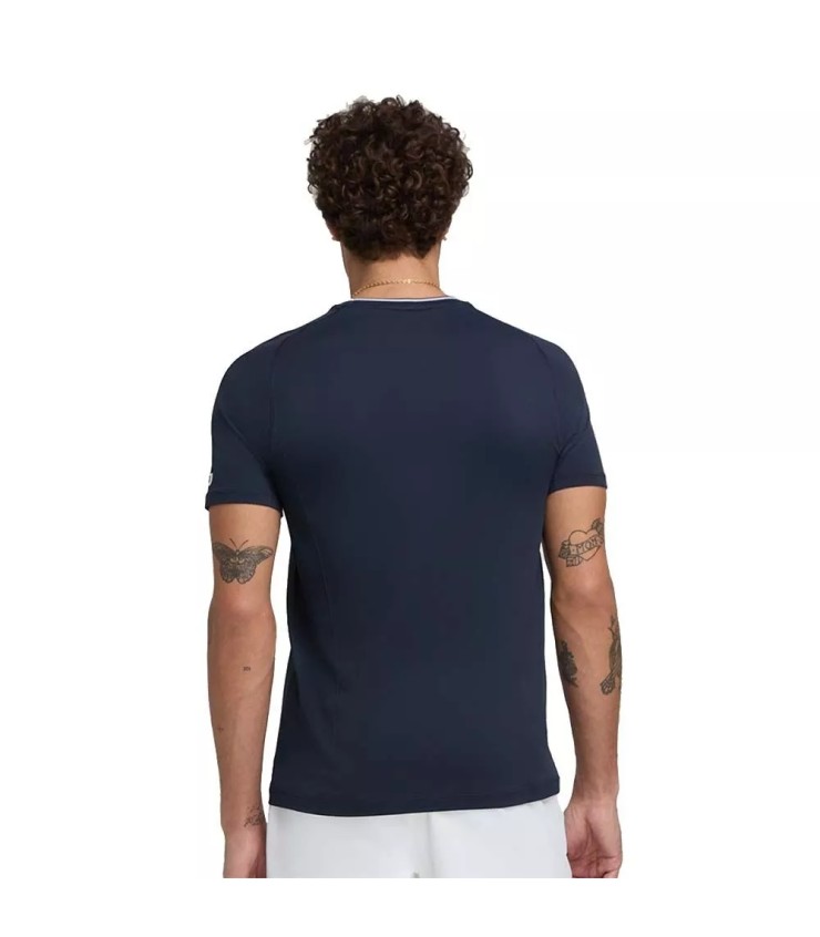 Camiseta de manga larga Wilson Team Seamless Crew azul marino 3