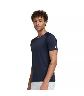 Wilson Team Seamless Crew Langarmshirt in Marineblau | Ipontennis