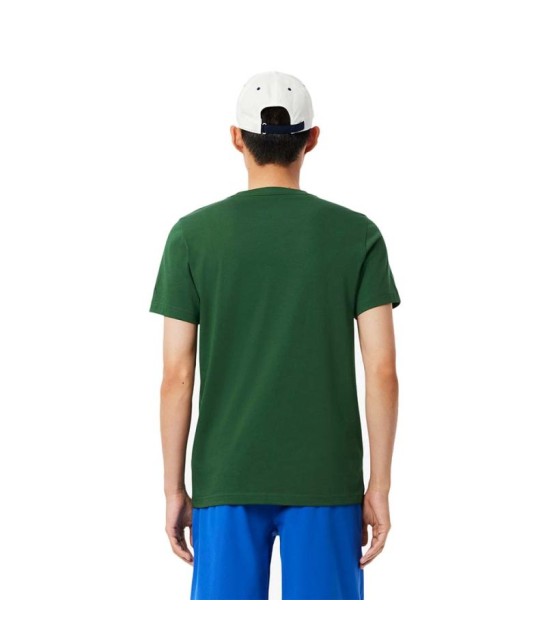 T-shirt Pack + Cap Lacoste Tennis x novak djokovic green 4
