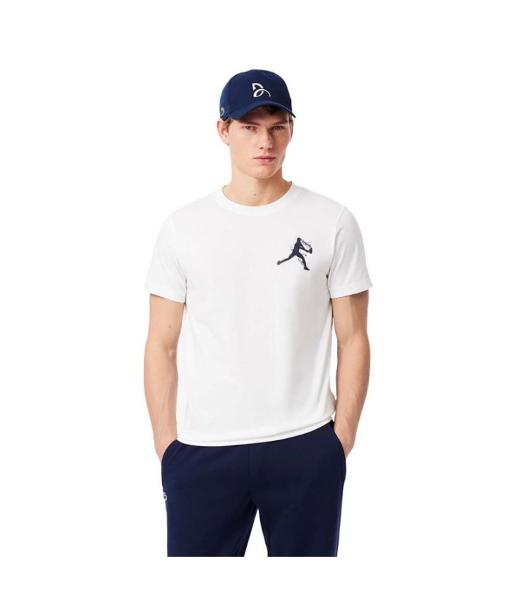 Pack t-shirt + cap Lacoste Tennis X Novak Djokovic White 3