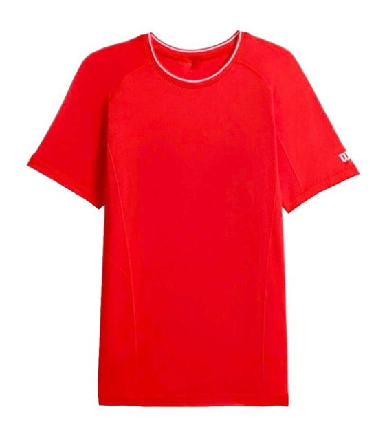 T-Shirt Wilson Team Seamless Crew Red 1