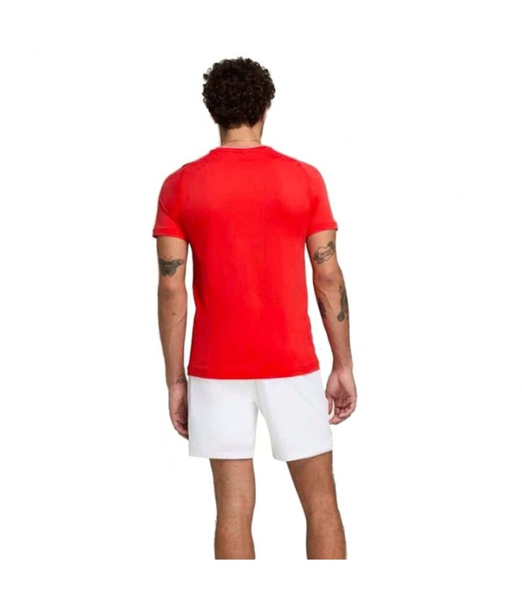 Camiseta Wilson Team Seamless Crew Roja 3