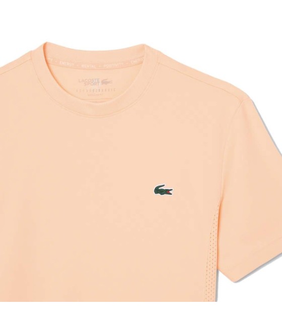 Camiseta Lacoste Tenis Novak Djokovic Naranja 3