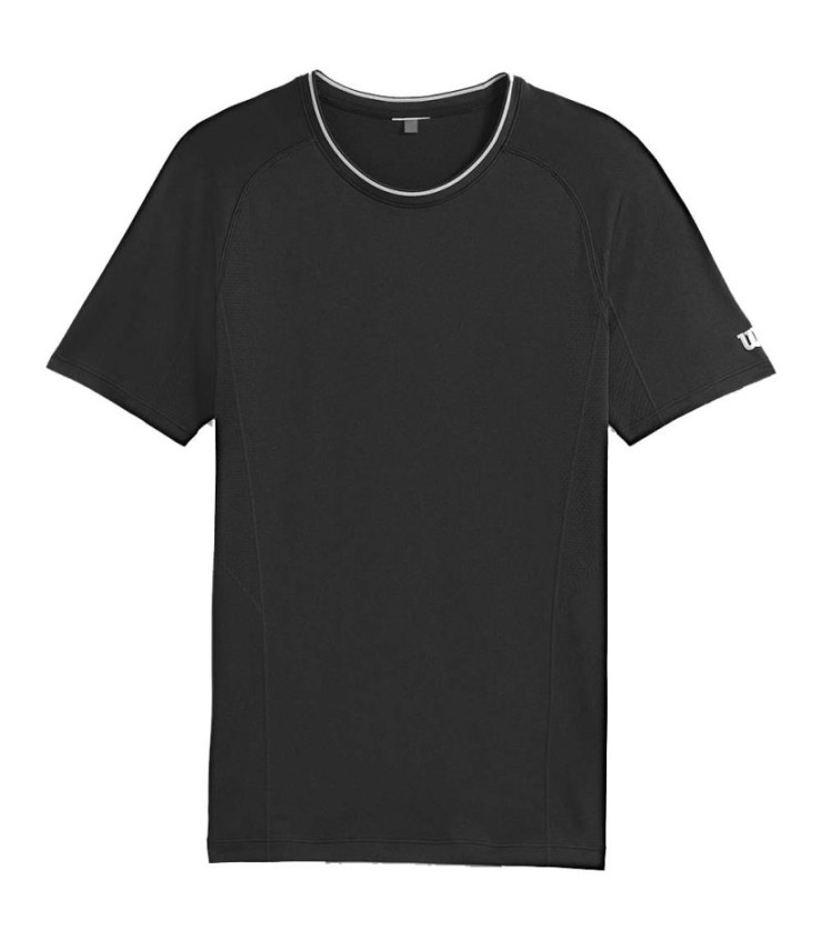 T-Shirt Wilson Team Seamless Crew Black 1