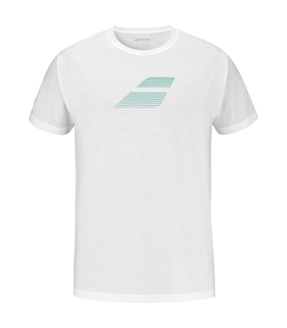 Babolat Exercise T-Shirt White Flag 1