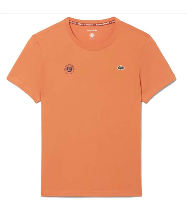 Camiseta Lacoste Tenis Roland Garros Naranja 1