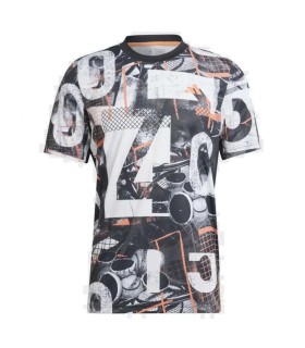 Adidas Club T-shirt with Graphic Stamping 1