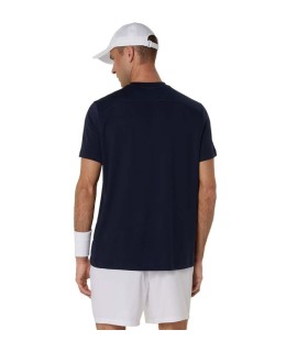 T-Shirt Asics Court SS Navy Blue 3