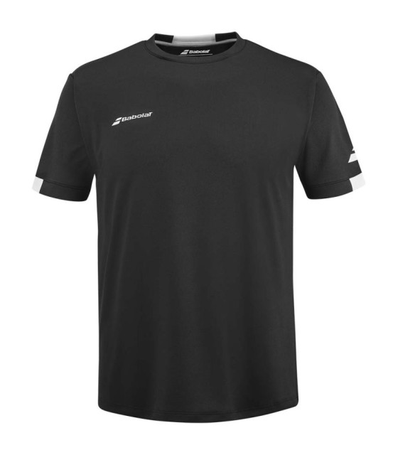 Babolat Play T-shirt Preto Pescoço 1