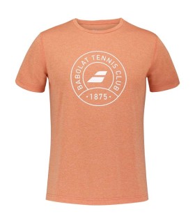 Babolat Exercise Graphic Orange T-Shirt 1
