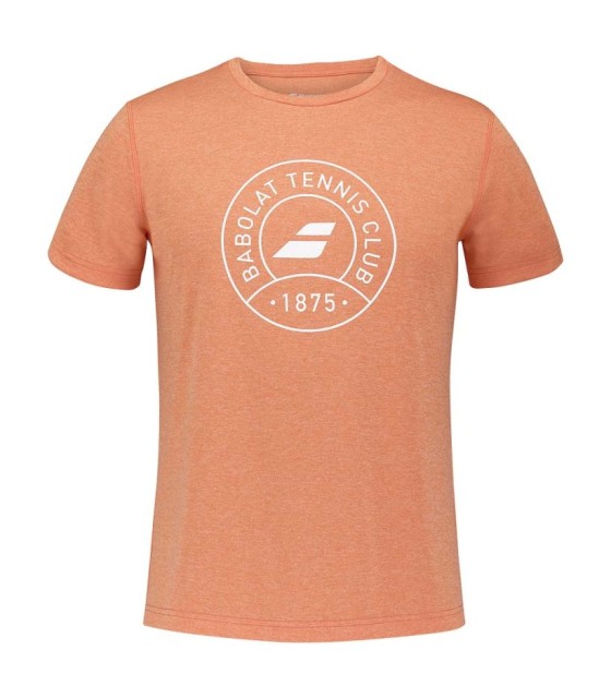 Babolat Übung Grafik Orange T-Shirt 1
