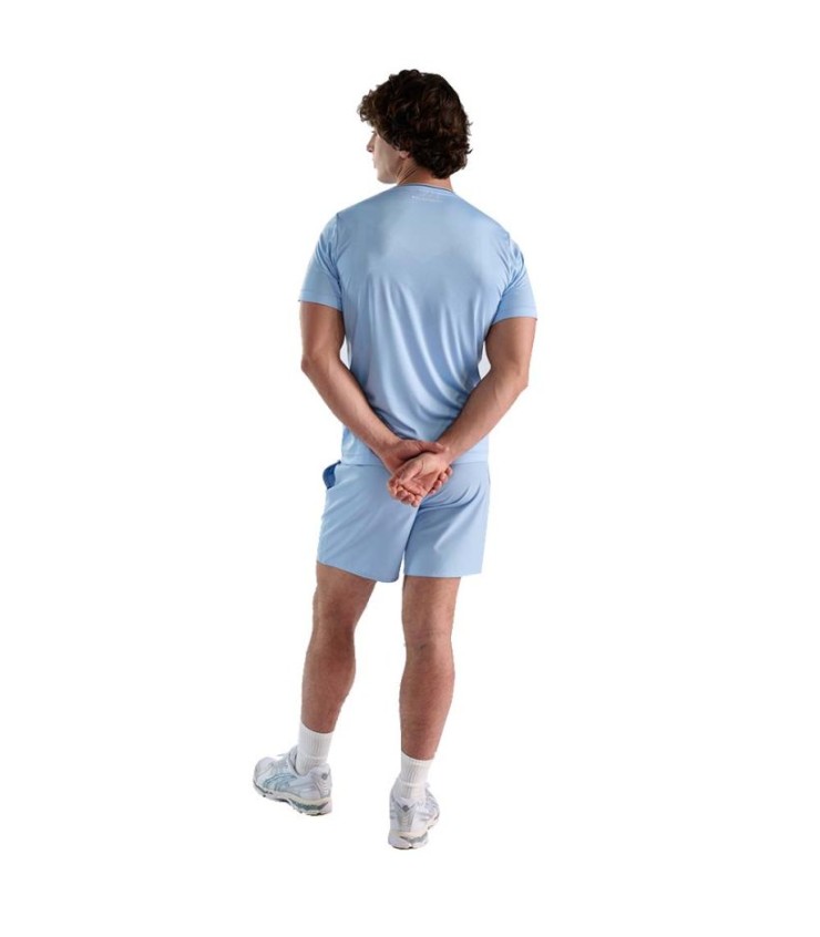 T-shirt Mouratoglou GS M Bleu clair 5