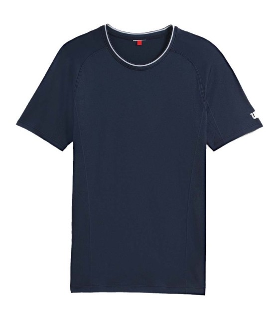 Camiseta Wilson Team Seamless Crew Azul marino 1