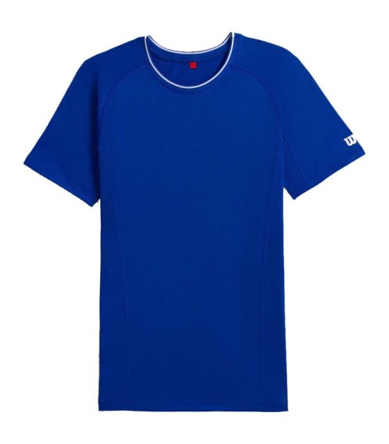 T-Shirt Wilson Team Seamless Crew Blue 1