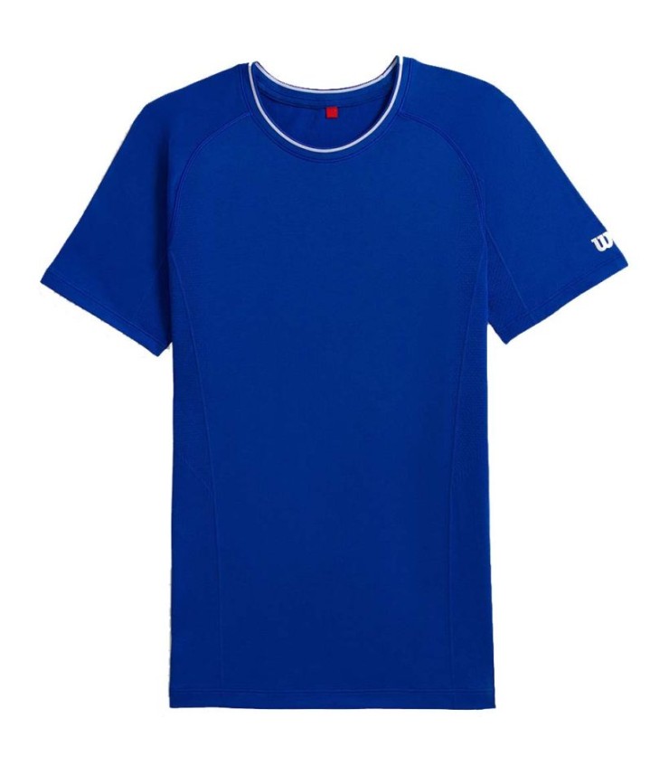 T-Shirt Wilson Team Seamless Crew Blue 1
