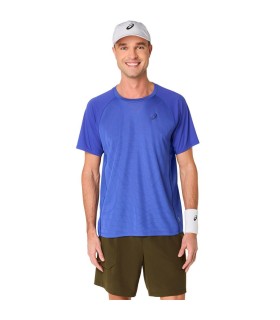 T-shirt ASICS Match bleu 1