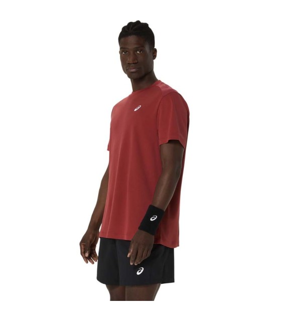 Camiseta Asics Court SS Roja 3