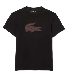 T-Shirt Lacoste Schwarzer Sport 1