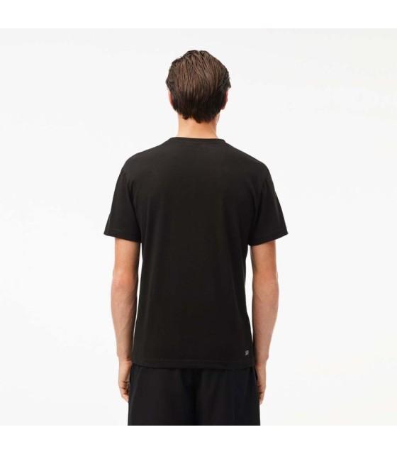 Camiseta Lacoste Sport Negra 3