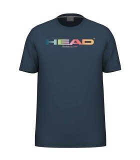 Camiseta Head Arcoíris Azul marino 1
