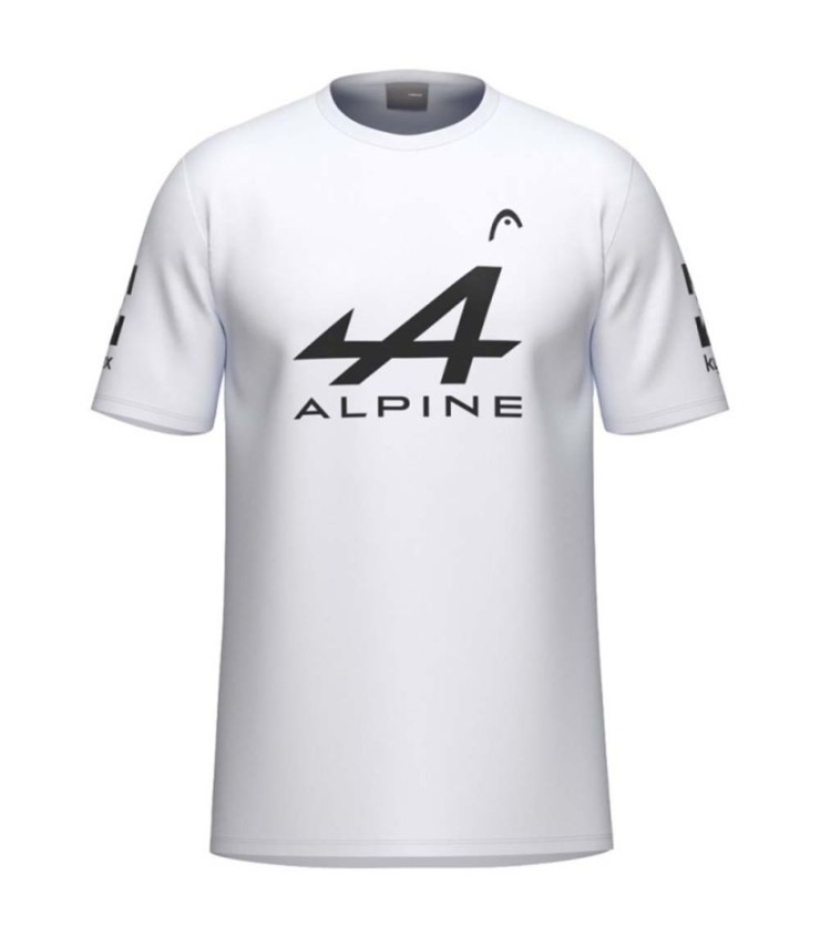 Camiseta Head Arturo Coello Sponsors 2025 Blanca 1