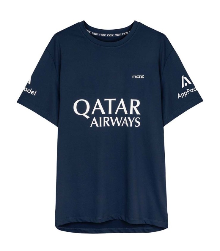 Nox t-shirt Nox Agustín Agustín Tapia Blue Marinha 1