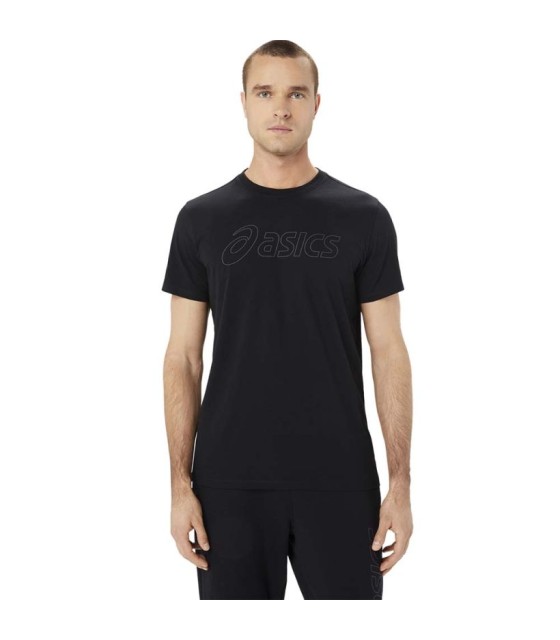 T-shirt Logo ASICS noir 1