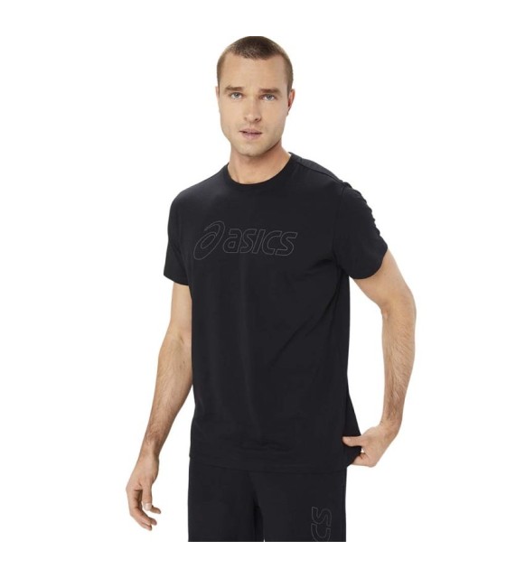 T-shirt Black ASICS logo 3