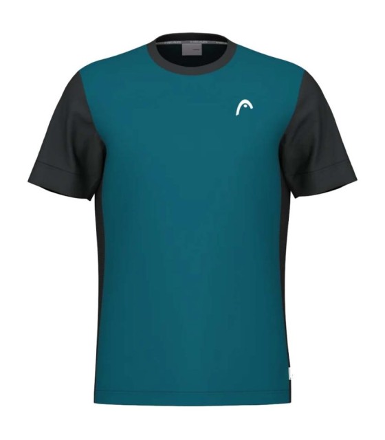 Blau-grüne Head Slice T-Shirt / Navy 1
