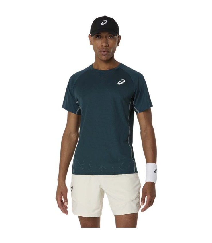 T-Shirt Asics Match Green 1