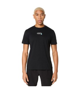 T-shirt ASICS jeu Graphic saisonnier noir 1