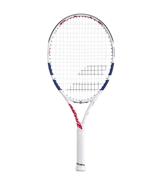 Babolat Drive Junior 24 White Racket (220g) | Ipontennis
