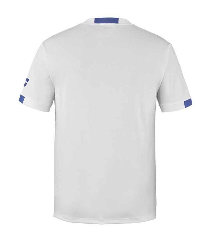 Babolat spielen T-Shirt Rundhals-Weiß 3
