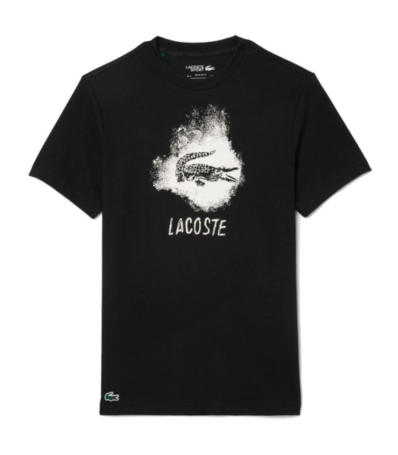 T-shirt Lacoste Black Graph Sport 1