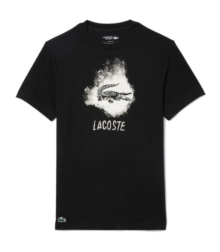 T-Shirt Lacoste Black Graph Sport 1