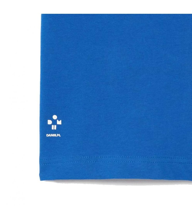 Tee-shirt Lacoste Sport x Daniil Medvedev bleu / blanc 3
