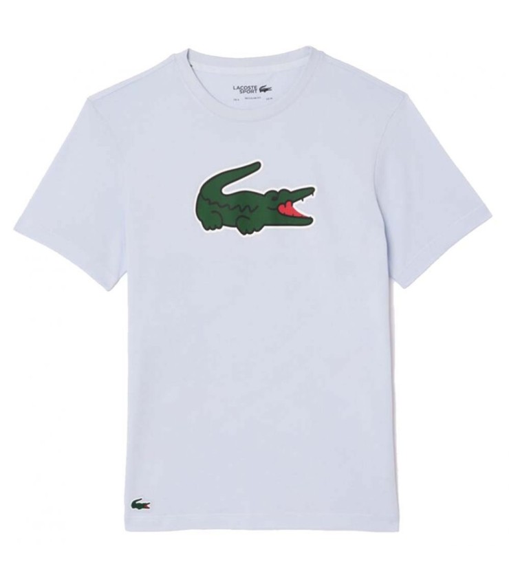 Camiseta Lacoste Esporte azul claro 1