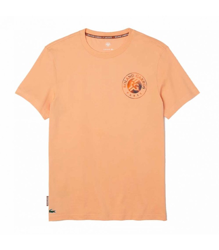 Tee-shirt Lacoste Sport Roland Garros Orange 1