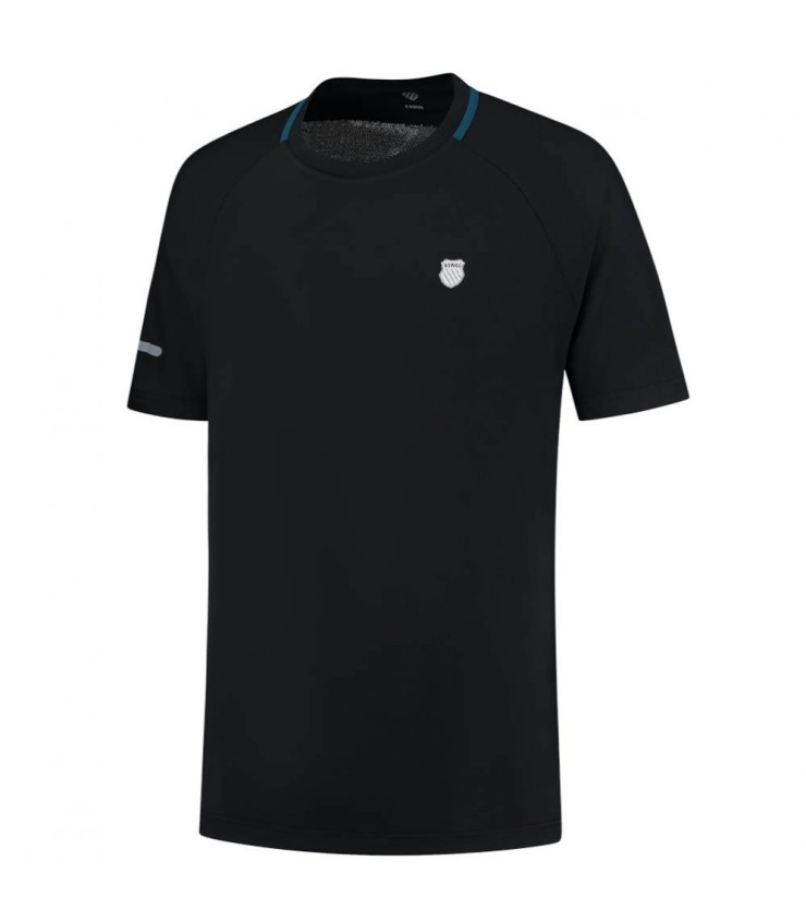 K-Swiss Hypercourt Doppel Crew 2 T-Shirt 1 Schwarz 1