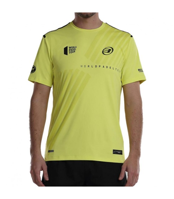 T-shirt BullPadel Achievement Giallo 1