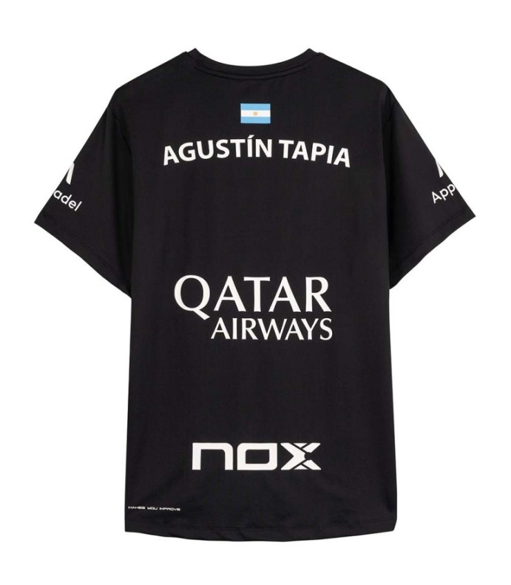 T-shirt Nox NOx AT10 Agustín Tapia Black 2